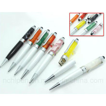 Multicolor Metal USB4g Toch Pen for Office Supply